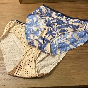 Soma 2 pair hipster underwear no show